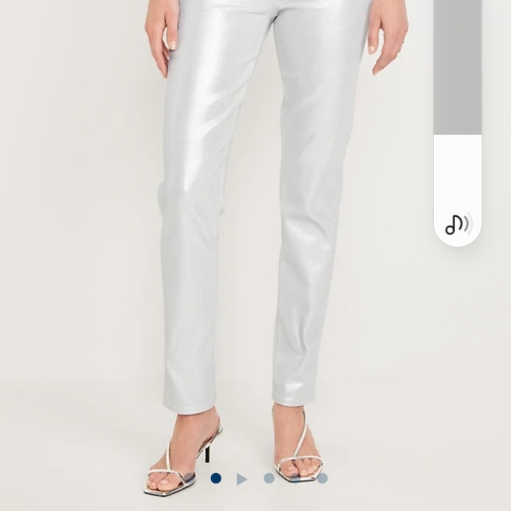 Silver jeans
